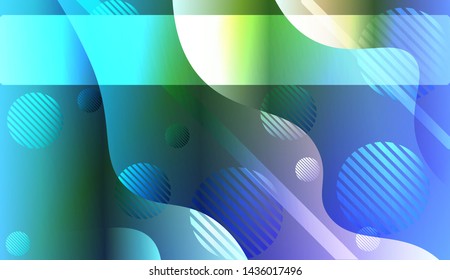 Geometric Pattern With Lines, Wave. For Flyer, Brochure, Booklet And Websites Design Vector Illustration with Color Gradient