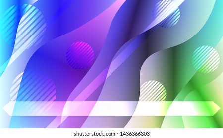Geometric Pattern With Lines, Wave. For Flyer, Brochure, Booklet And Websites Design Vector Illustration with Color Gradient