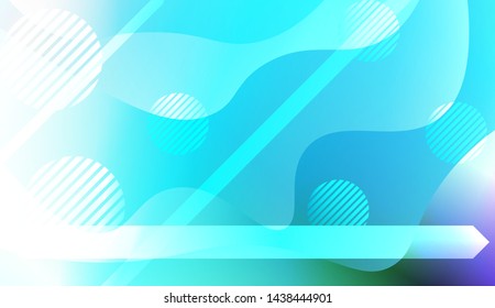Geometric Pattern With Lines, Wave. For Flyer, Brochure, Booklet And Websites Design Vector Illustration with Color Gradient