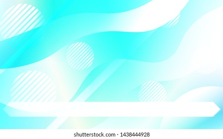 Geometric Pattern With Lines, Wave. For Flyer, Brochure, Booklet And Websites Design Vector Illustration with Color Gradient