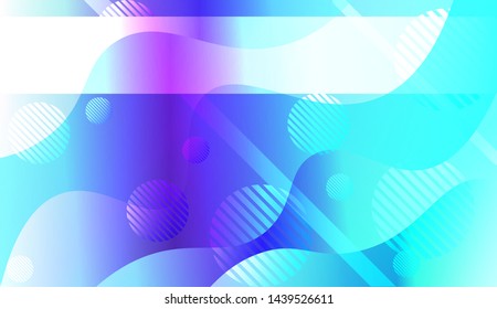 Geometric Pattern With Lines, Wave. For Flyer, Brochure, Booklet And Websites Design Vector Illustration with Color Gradient
