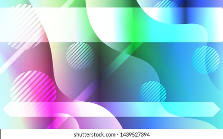 Geometric Pattern With Lines, Wave. For Flyer, Brochure, Booklet And Websites Design Vector Illustration with Color Gradient