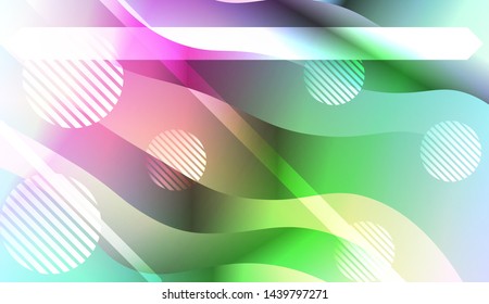 Geometric Pattern With Lines, Wave. For Flyer, Brochure, Booklet And Websites Design Vector Illustration with Color Gradient