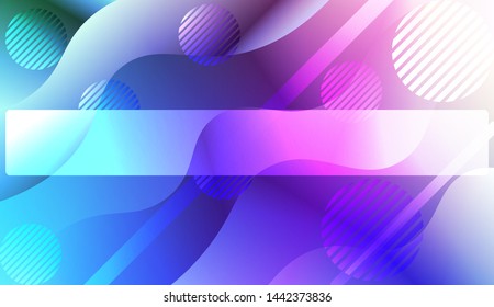 Geometric Pattern With Lines, Wave. For Flyer, Brochure, Booklet And Websites Design Vector Illustration with Color Gradient