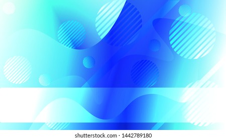 Geometric Pattern With Lines, Wave. For Flyer, Brochure, Booklet And Websites Design Vector Illustration with Color Gradient