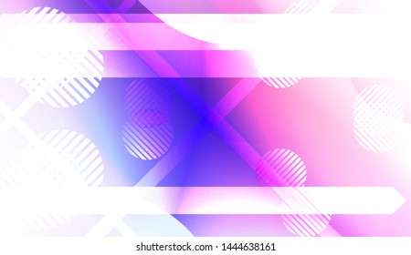 Geometric Pattern With Lines, Wave. For Flyer, Brochure, Booklet And Websites Design Vector Illustration with Color Gradient
