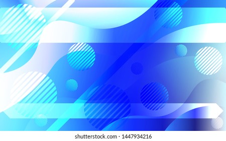 Geometric Pattern With Lines, Wave. For Flyer, Brochure, Booklet And Websites Design Vector Illustration with Color Gradient