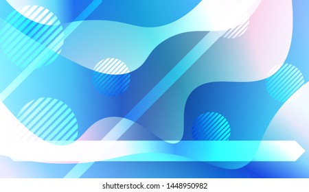 Geometric Pattern With Lines, Wave. For Flyer, Brochure, Booklet And Websites Design Vector Illustration with Color Gradient