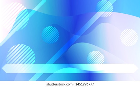 Geometric Pattern With Lines, Wave. For Flyer, Brochure, Booklet And Websites Design Vector Illustration with Color Gradient