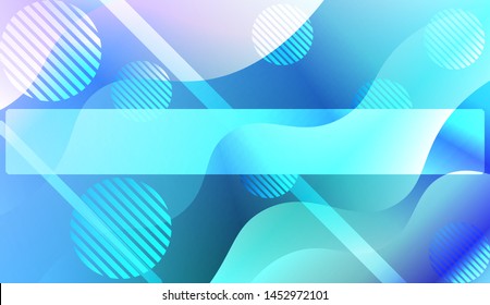 Geometric Pattern With Lines, Wave. For Flyer, Brochure, Booklet And Websites Design Vector Illustration with Color Gradient