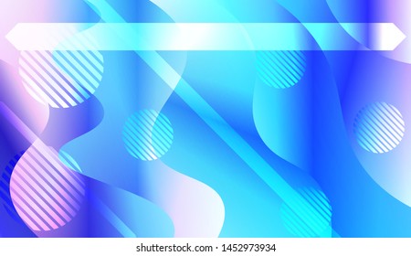 Geometric Pattern With Lines, Wave. For Flyer, Brochure, Booklet And Websites Design Vector Illustration with Color Gradient