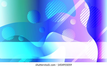 Geometric Pattern With Lines, Wave. For Flyer, Brochure, Booklet And Websites Design Vector Illustration with Color Gradient