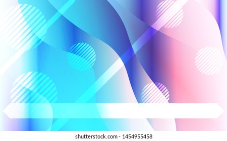 Geometric Pattern With Lines, Wave. For Flyer, Brochure, Booklet And Websites Design Vector Illustration with Color Gradient