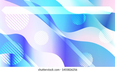 Geometric Pattern With Lines, Wave. For Flyer, Brochure, Booklet And Websites Design Vector Illustration with Color Gradient