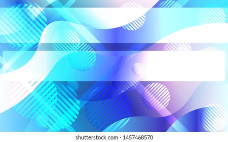 Geometric Pattern With Lines, Wave. For Flyer, Brochure, Booklet And Websites Design Vector Illustration with Color Gradient