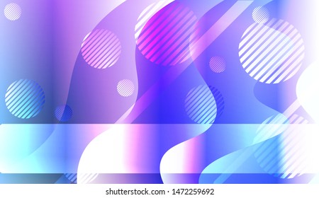Geometric Pattern With Lines, Wave. For Flyer, Brochure, Booklet And Websites Design Vector Illustration with Color Gradient