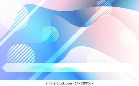 Geometric Pattern With Lines, Wave. For Flyer, Brochure, Booklet And Websites Design Vector Illustration with Color Gradient