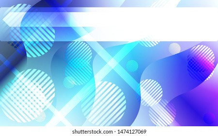 Geometric Pattern With Lines, Wave. For Flyer, Brochure, Booklet And Websites Design Vector Illustration with Color Gradient