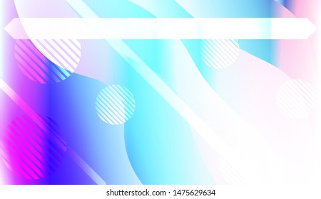 Geometric Pattern With Lines, Wave. For Flyer, Brochure, Booklet And Websites Design Vector Illustration with Color Gradient