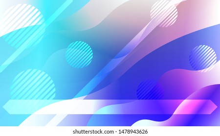 Geometric Pattern With Lines, Wave. For Flyer, Brochure, Booklet And Websites Design Vector Illustration with Color Gradient