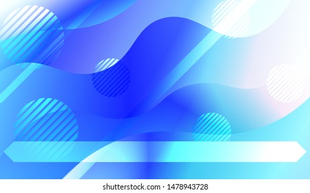Geometric Pattern With Lines, Wave. For Flyer, Brochure, Booklet And Websites Design Vector Illustration with Color Gradient