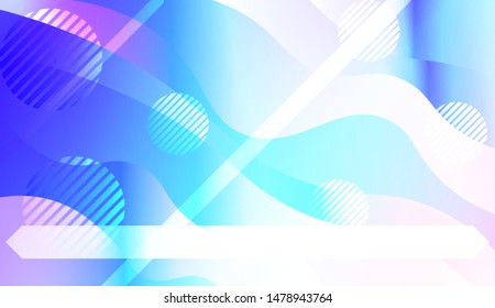Geometric Pattern With Lines, Wave. For Flyer, Brochure, Booklet And Websites Design Vector Illustration with Color Gradient