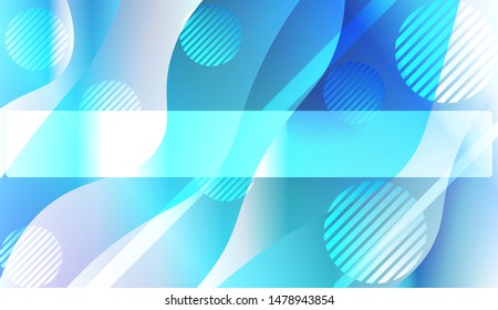 Geometric Pattern With Lines, Wave. For Flyer, Brochure, Booklet And Websites Design Vector Illustration with Color Gradient