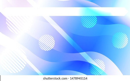 Geometric Pattern With Lines, Wave. For Flyer, Brochure, Booklet And Websites Design Vector Illustration with Color Gradient