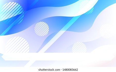 Geometric Pattern With Lines, Wave. For Flyer, Brochure, Booklet And Websites Design Vector Illustration with Color Gradient