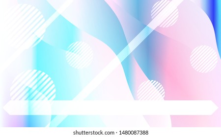 Geometric Pattern With Lines, Wave. For Flyer, Brochure, Booklet And Websites Design Vector Illustration with Color Gradient