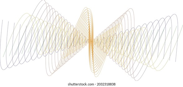 Geometric pattern lines wave vector gradient bright colors