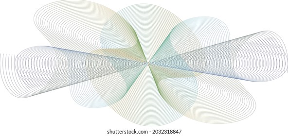 Geometric pattern lines wave vector gradient bright colors