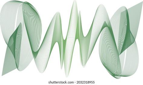 Geometric pattern lines wave vector gradient bright colors