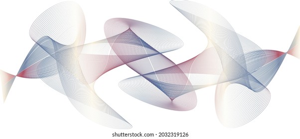 Geometric pattern lines wave vector gradient bright colors