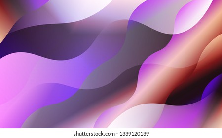 Geometric Pattern With Lines, Wave. For Your Design Wallpaper, Presentation, Banner, Flyer, Cover Page, Landing Page. Vector Illustration with Color Gradient.