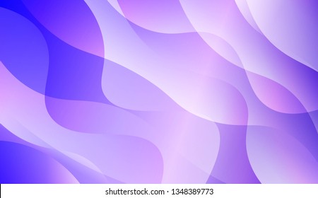 Geometric Pattern With Lines, Wave. For Your Design Wallpapers Presentation. Vector Illustration with Color Gradient