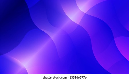 Geometric Pattern With Lines, Wave. For Your Design Wallpapers Presentation. Vector Illustration with Color Gradient