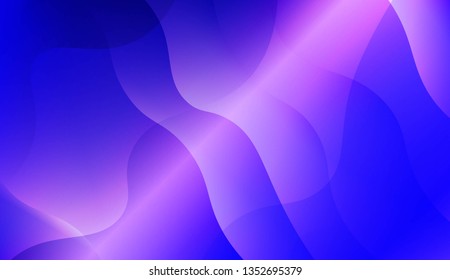 Geometric Pattern With Lines, Wave. For Your Design Wallpapers Presentation. Vector Illustration with Color Gradient