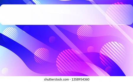 Geometric Pattern With Lines, Wave. For Your Design Ad, Banner, Cover Page. Vector Illustration with Color Gradient