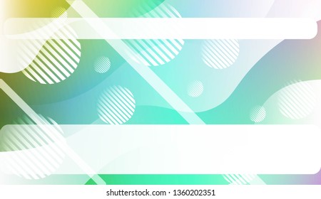 Geometric Pattern With Lines, Wave. For Your Design Ad, Banner, Cover Page. Vector Illustration with Color Gradient