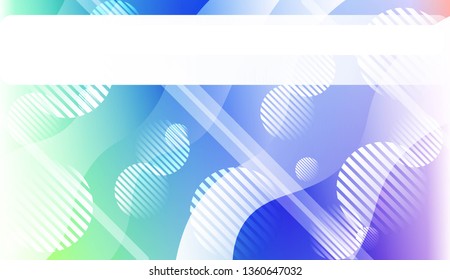 Geometric Pattern With Lines, Wave. For Your Design Ad, Banner, Cover Page. Vector Illustration with Color Gradient