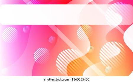 Geometric Pattern With Lines, Wave. For Your Design Ad, Banner, Cover Page. Vector Illustration with Color Gradient