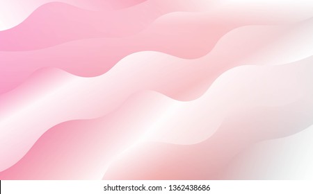 Geometric Pattern With Lines, Wave. For Your Design Ad, Banner, Cover Page. Vector Illustration with Color Gradient