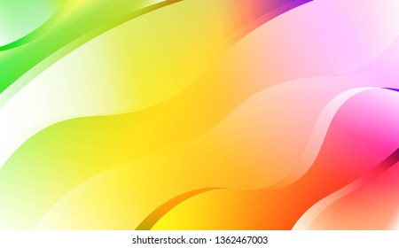 Geometric Pattern With Lines, Wave. For Your Design Ad, Banner, Cover Page. Vector Illustration with Color Gradient