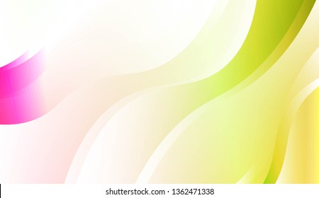 Geometric Pattern With Lines, Wave. For Your Design Ad, Banner, Cover Page. Vector Illustration with Color Gradient