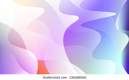 Geometric Pattern With Lines, Wave. For Your Design Ad, Banner, Cover Page. Vector Illustration with Color Gradient