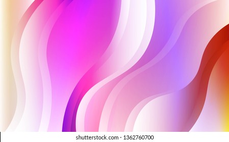 Geometric Pattern With Lines, Wave. For Your Design Ad, Banner, Cover Page. Vector Illustration with Color Gradient