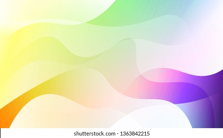Geometric Pattern With Lines, Wave. For Your Design Ad, Banner, Cover Page. Vector Illustration with Color Gradient