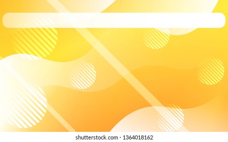 Geometric Pattern With Lines, Wave. For Your Design Ad, Banner, Cover Page. Vector Illustration with Color Gradient