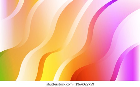 Geometric Pattern With Lines, Wave. For Your Design Ad, Banner, Cover Page. Vector Illustration with Color Gradient
